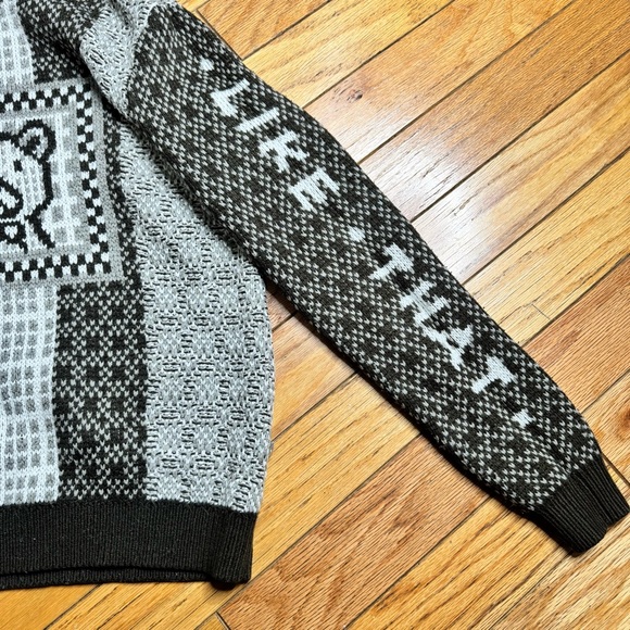 Teddy Fresh Gray Crewneck Sweater - Picture 5 of 7